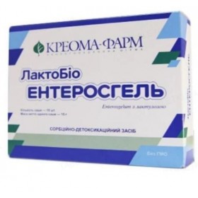 ENTEROSGEL  LaktoBio 10x15 gram  Enterosżel Enterosgelum